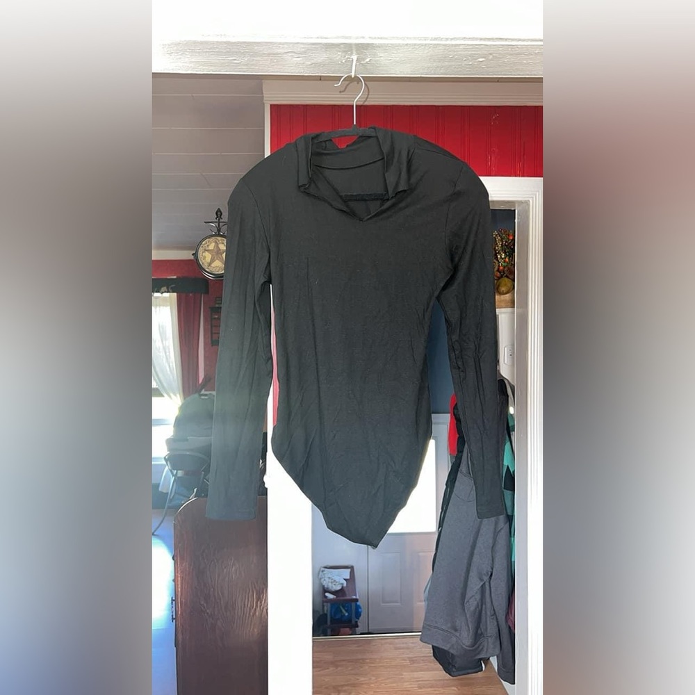 Mangopop | Black Bodysuit (NWT)
